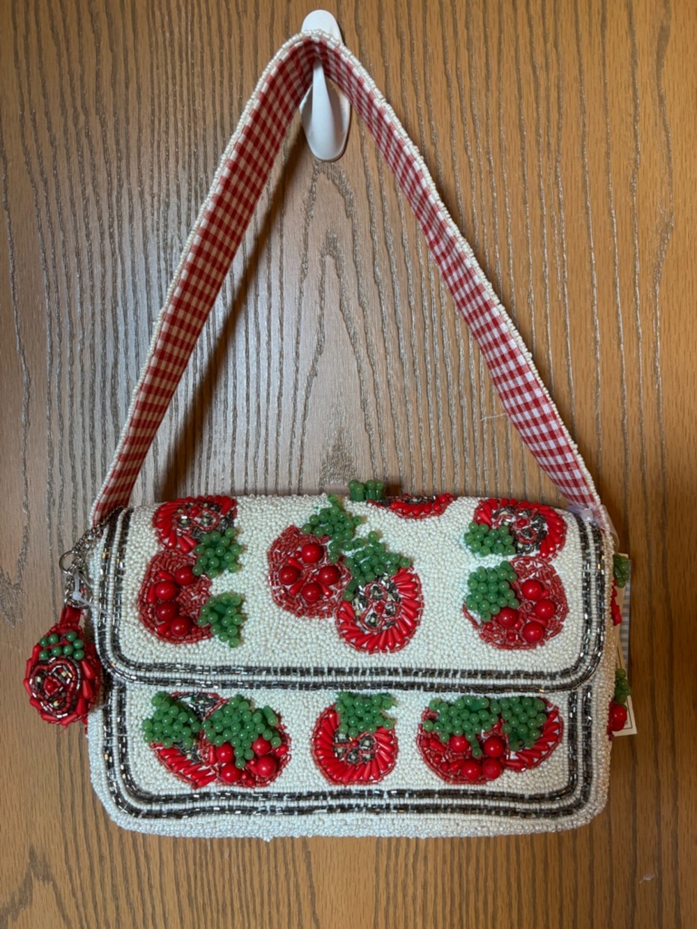 Beaded Tomato 🍅 Purse